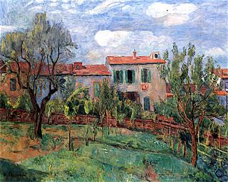 The Garden at the Villa Romana