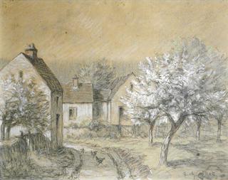 Ferme en hiver