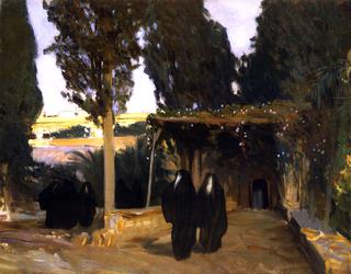 Scene with Arab Women