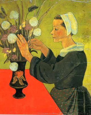 Bretonne au bouquet