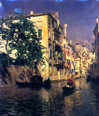 A Canal in Venice