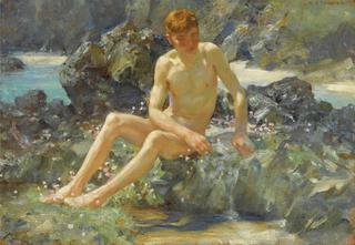 Nude on the Rocks