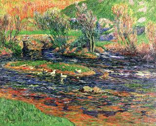 The Old Bridte over the Aven, Finistere