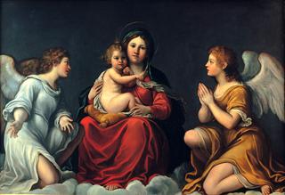 Madonna and Child with Angels