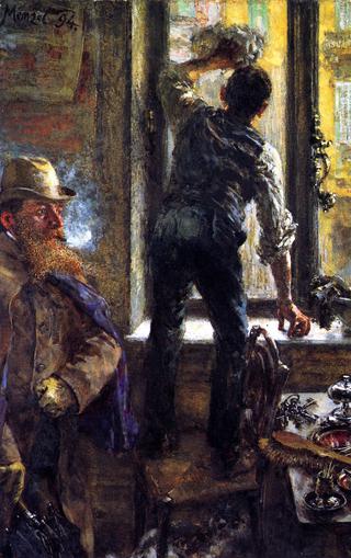 Early Morning in the Café