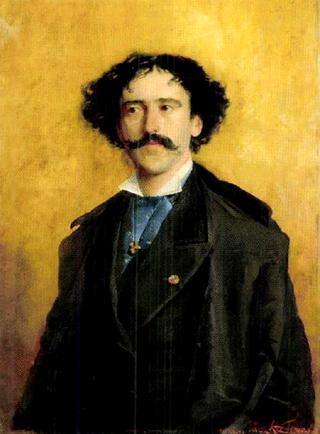 Portrait of Violinist Pablo de Sarasate