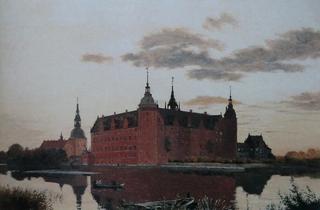 Fredericksborg Castle Seen from Jægerbakken, Study