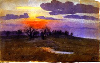 Landscape, Sunset