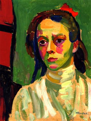 Girl with Red Bow