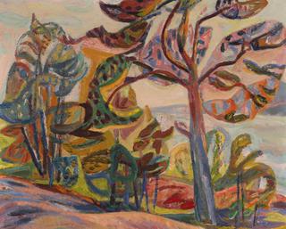 The Large Pine Tree