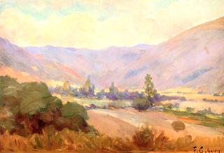 Meadow, Surrounding Mountains