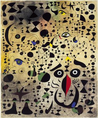 The Beautiful Bird Revealing the Unknown to a Pair of Lovers (from the Constellation series)