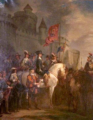 Charles I Raising His Standard at Nottingham Castle