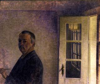 Self-Portrait. The Cottage Spurveskjul