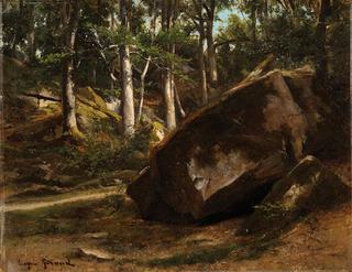 Rochers à Fontainebleau