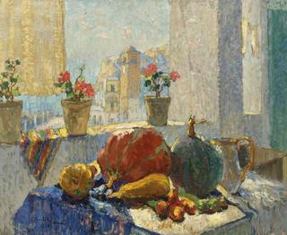 Still Life by the Window, Capri