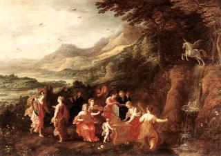 Minerva's Visit to the Muses