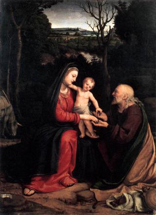 Rest on the Flight to Egypt