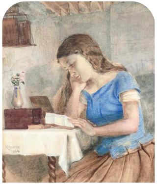 Engrossed in the Letter