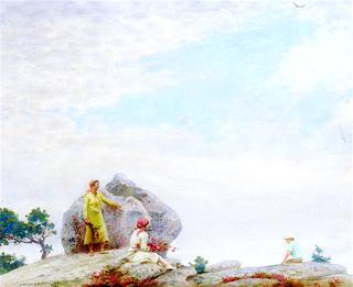 Gray Day on the Cliff