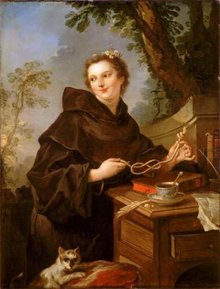 路易斯-安妮的波旁-孔代肖像（1695-1758）