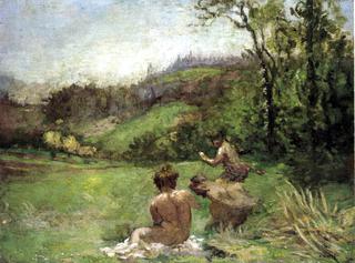 Satyrs in a Landscape