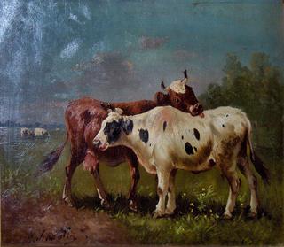 Cows in a Summer Landscape