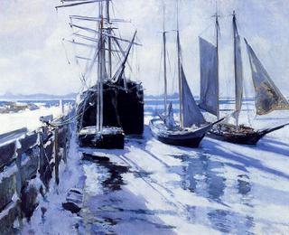Connecticut Shore, Winter