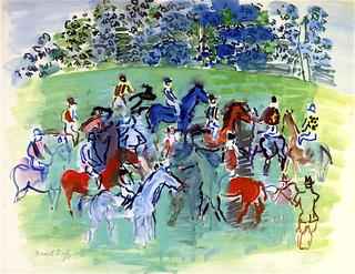 Group of Horses in a Paddock