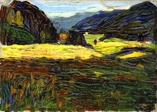 Kochel - Landscape with Manor