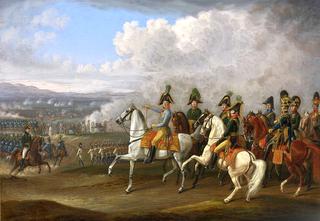 General von Bellegarde and his Officers Watching the Progress of Battle