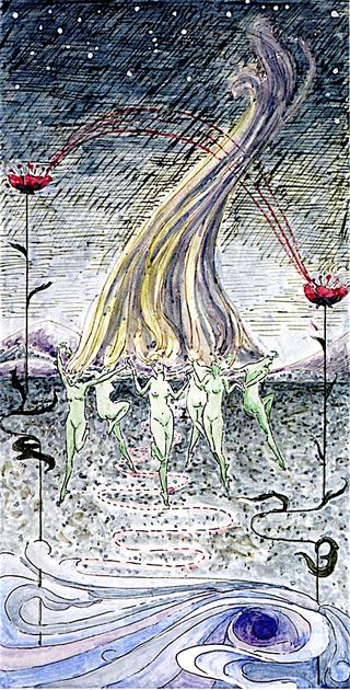 Illustration to Algernon Blackwood's