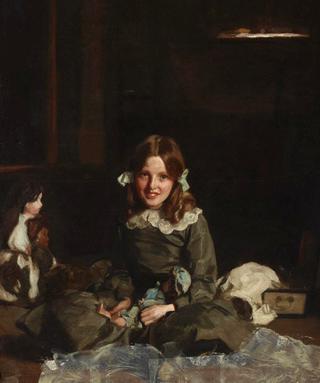 Mona and her dolls