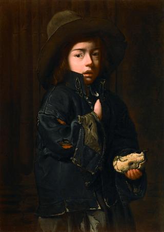 Beggar Boy with a Piece of Pie