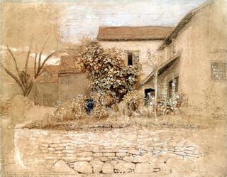 Study of a Garden at Tintern