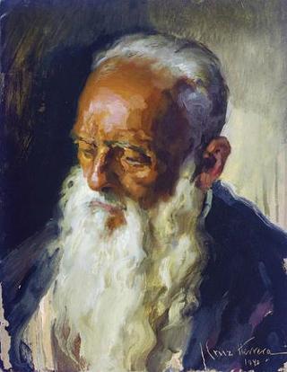 Study of a Bearded Man