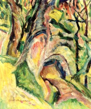 Landscape with Trees