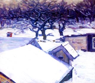 Snowy Rooftops