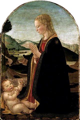 Virgin Adoring the Child