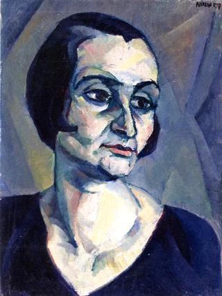 Expressionist Portrait of a Woman