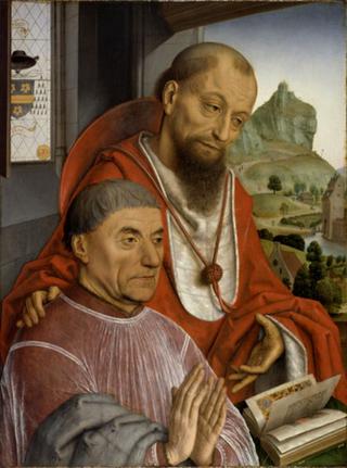 Saint Jerome and a Canon Praying
