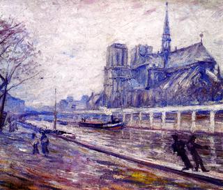 Paris, the Quays, Notre Dame