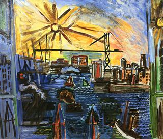The Transporter Bridge in Marseille