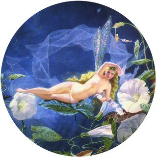A Fairy Among Convolvulus