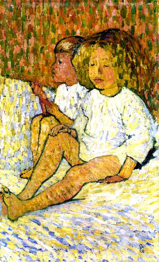 Children in Bed