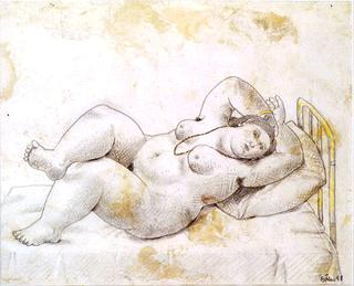 Woman in Bed