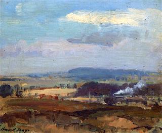 Landscape with Locomotive