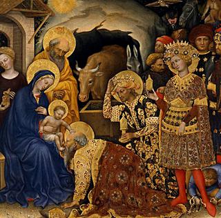 Adoration of the Magi (détail)