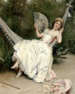 Girl in the Hammock