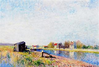 The Loing at Saint-Mammes